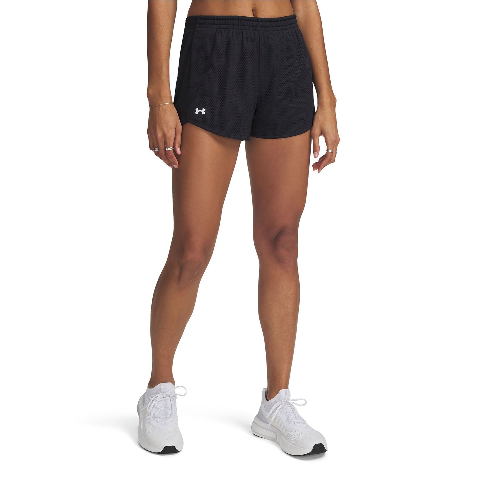 Shorts Under Armour tech play up negro para mujer