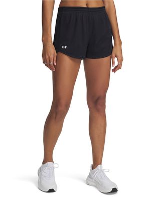 Shorts Under Armour tech play up negro para mujer