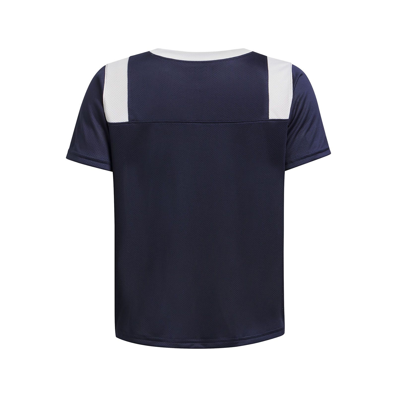 Polera manga corta Under Armour big win azul marino para niños