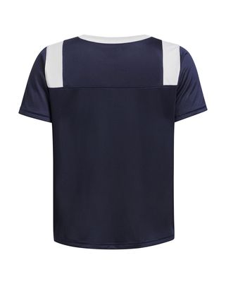 Polera manga corta Under Armour big win azul marino para niños