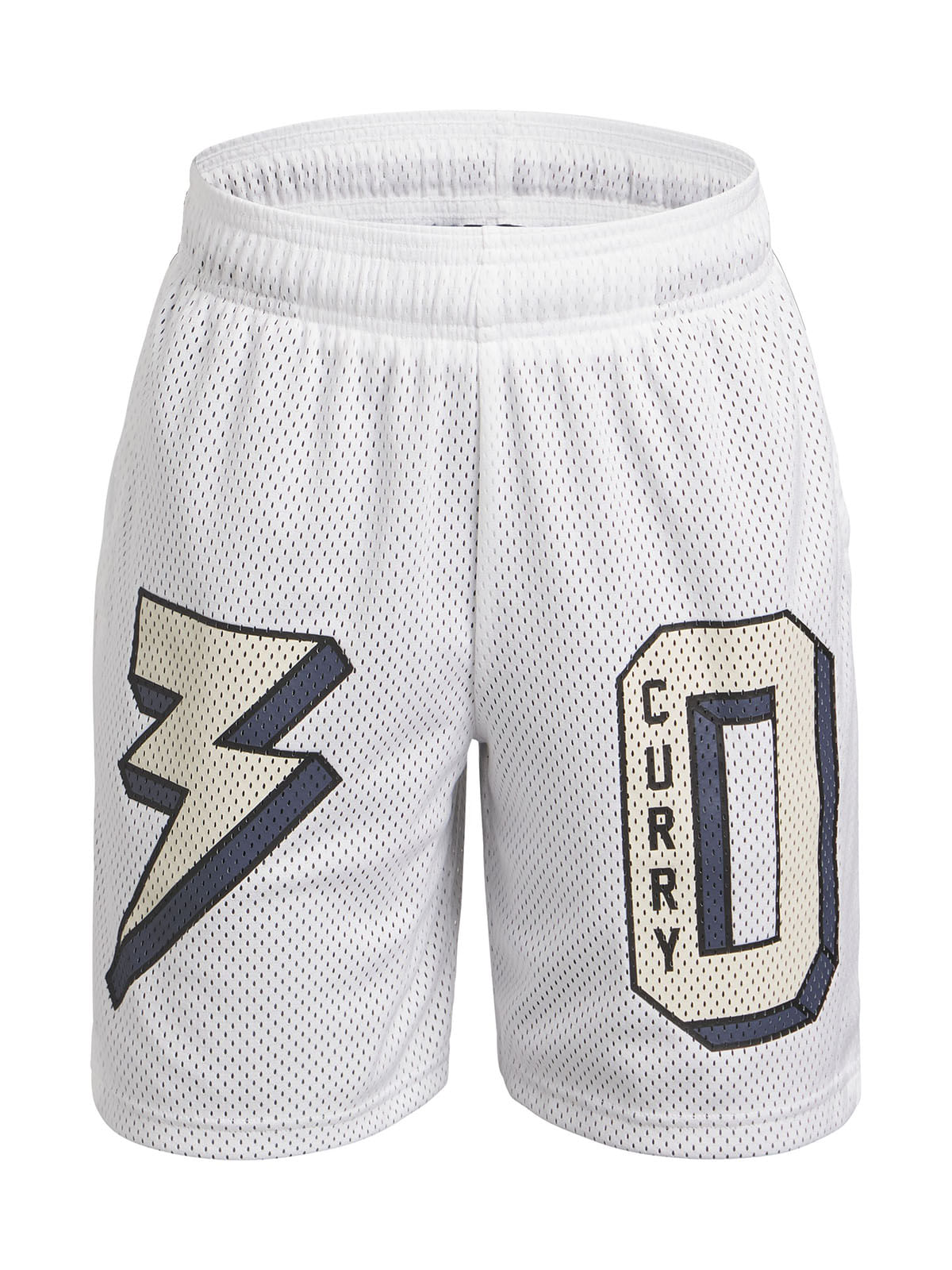 Shorts Curry signature blanco para niños