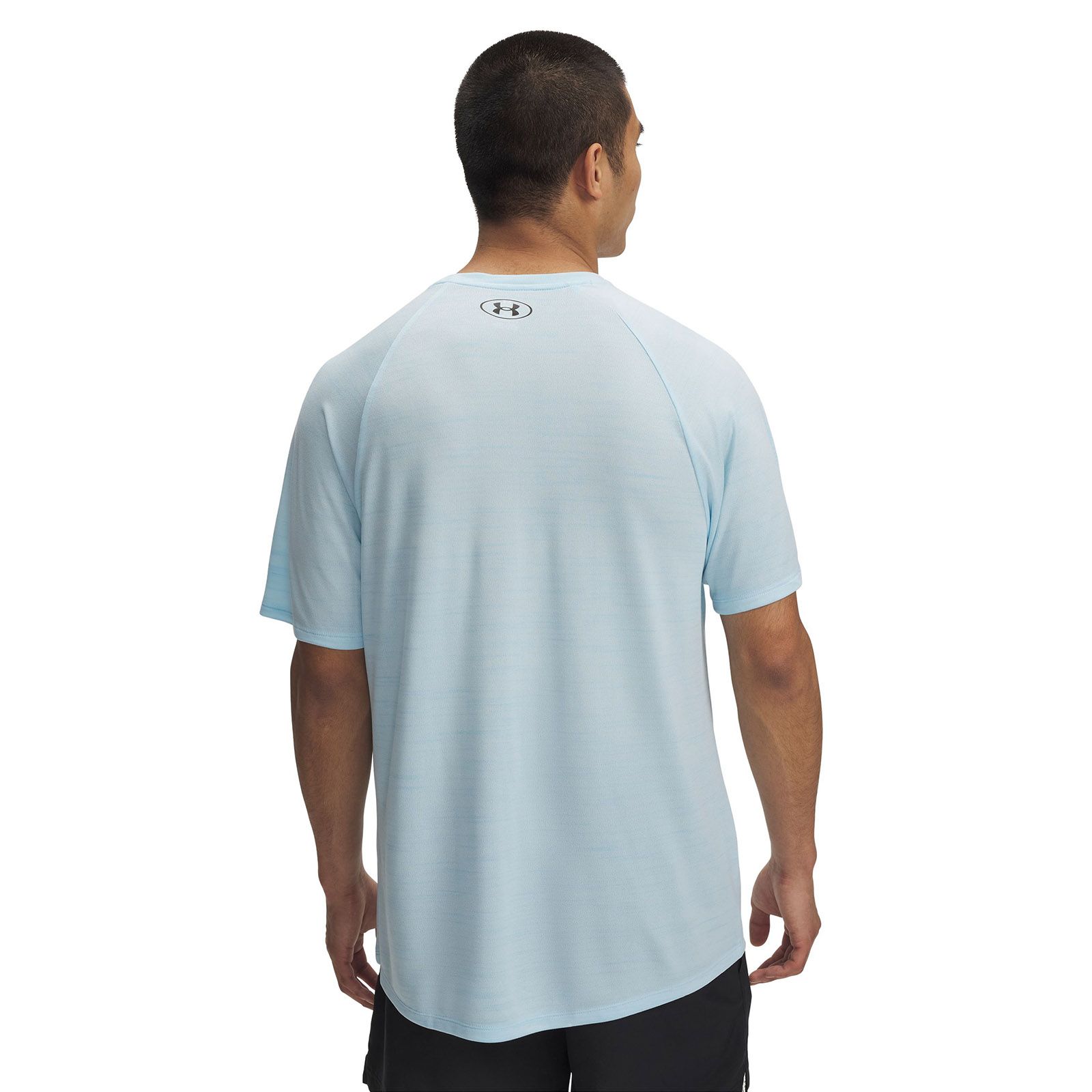 Polera manga corta Under Armour tech 2.0 tiger azul para hombre