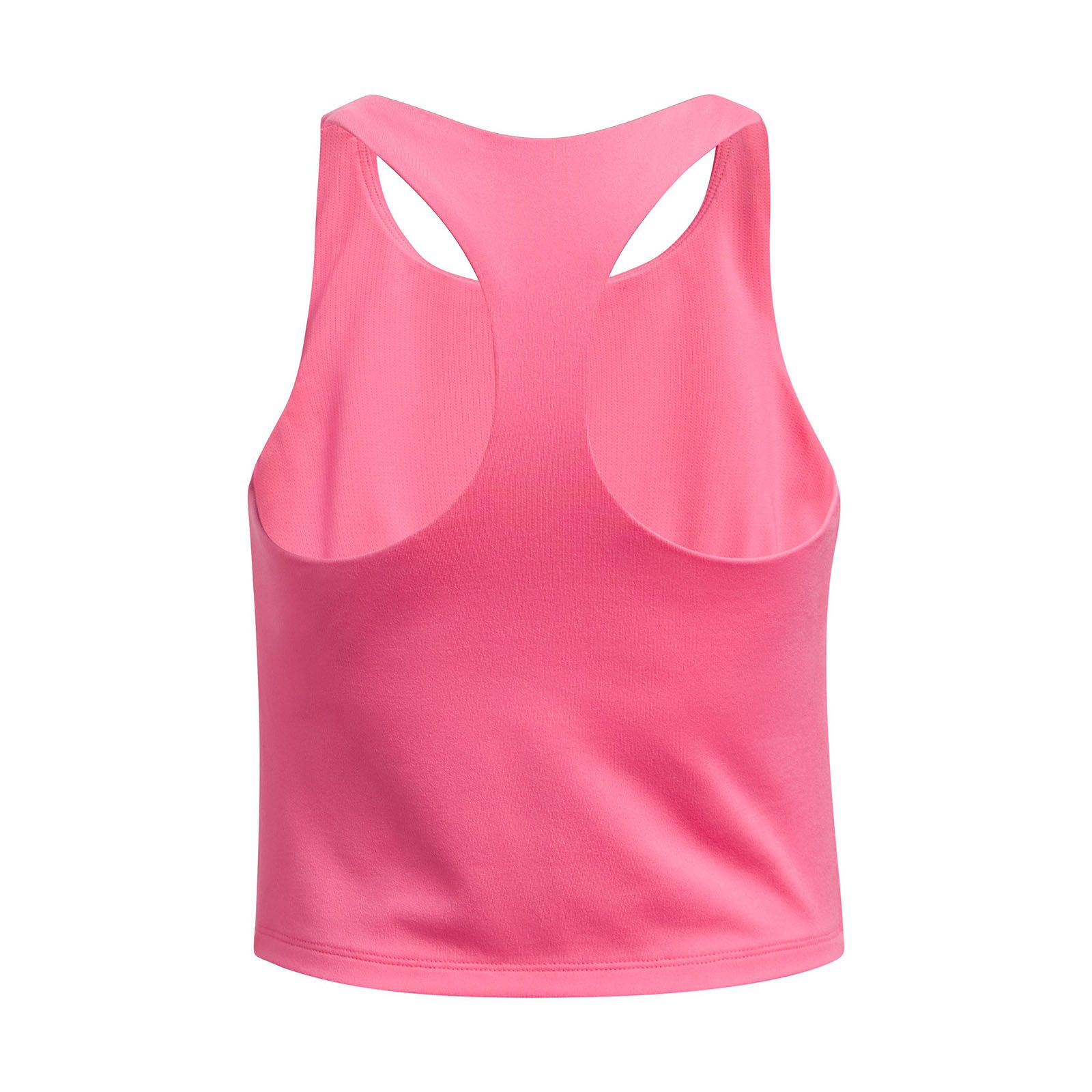 Polera sin mangas Under Armour motion crop rosado para niñas