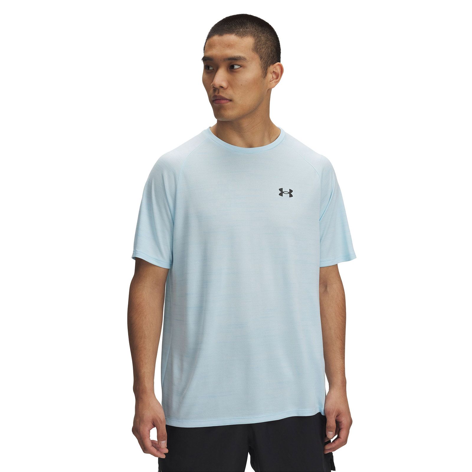 Polera manga corta Under Armour tech 2.0 tiger azul para hombre