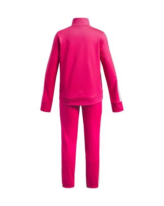 Conjunto Under Armour Rival knit morado para niños