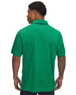 Polo manga corta Under Armour tech verde para hombre