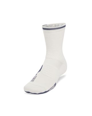 Calcetín unisex Under Armour armourdry¿ playmaker blanco
