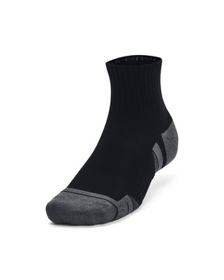 Calcetín unisex Under Armour performance 3-pack negro low