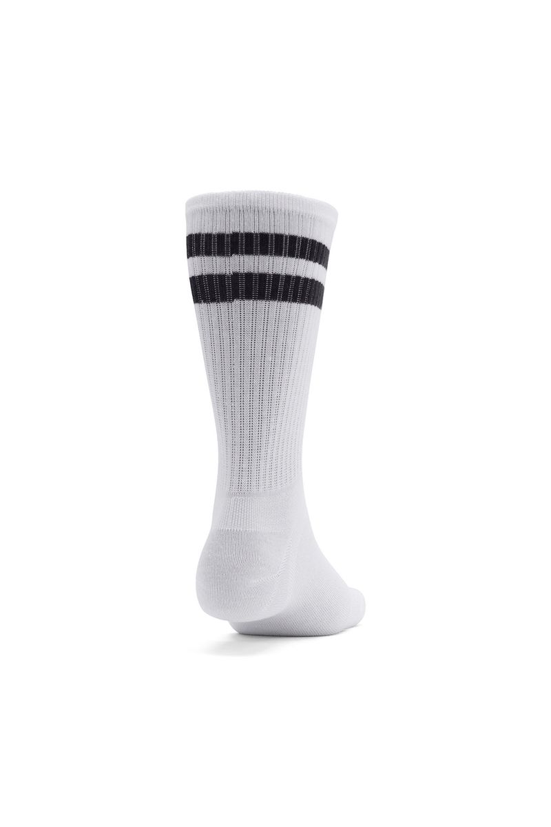 Calcetin-unisex-Under-Armour-essential-pack-de-6-blanco