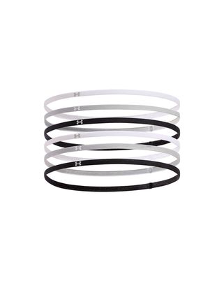 Cintillo mujer Under Armour mini elástico 6-pack negro