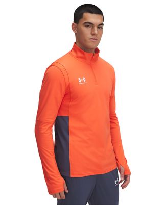 Polerón Under Armour challenger naranjo para hombre