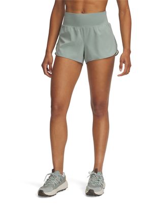 Shorts Under Armour launch pro verde para mujer