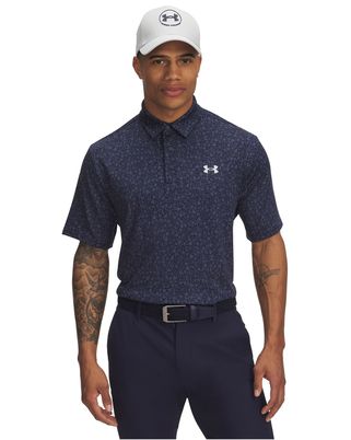 Polo manga corta Under Armour playoff 3.0 azul marino para hombre
