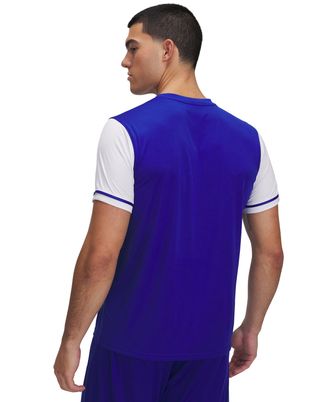 Polera manga corta UA Challenger azul para hombre
