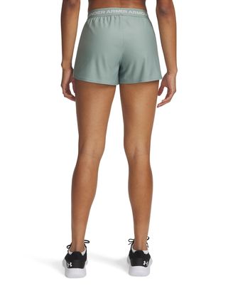 Shorts UA Tech Play Up verde para mujer