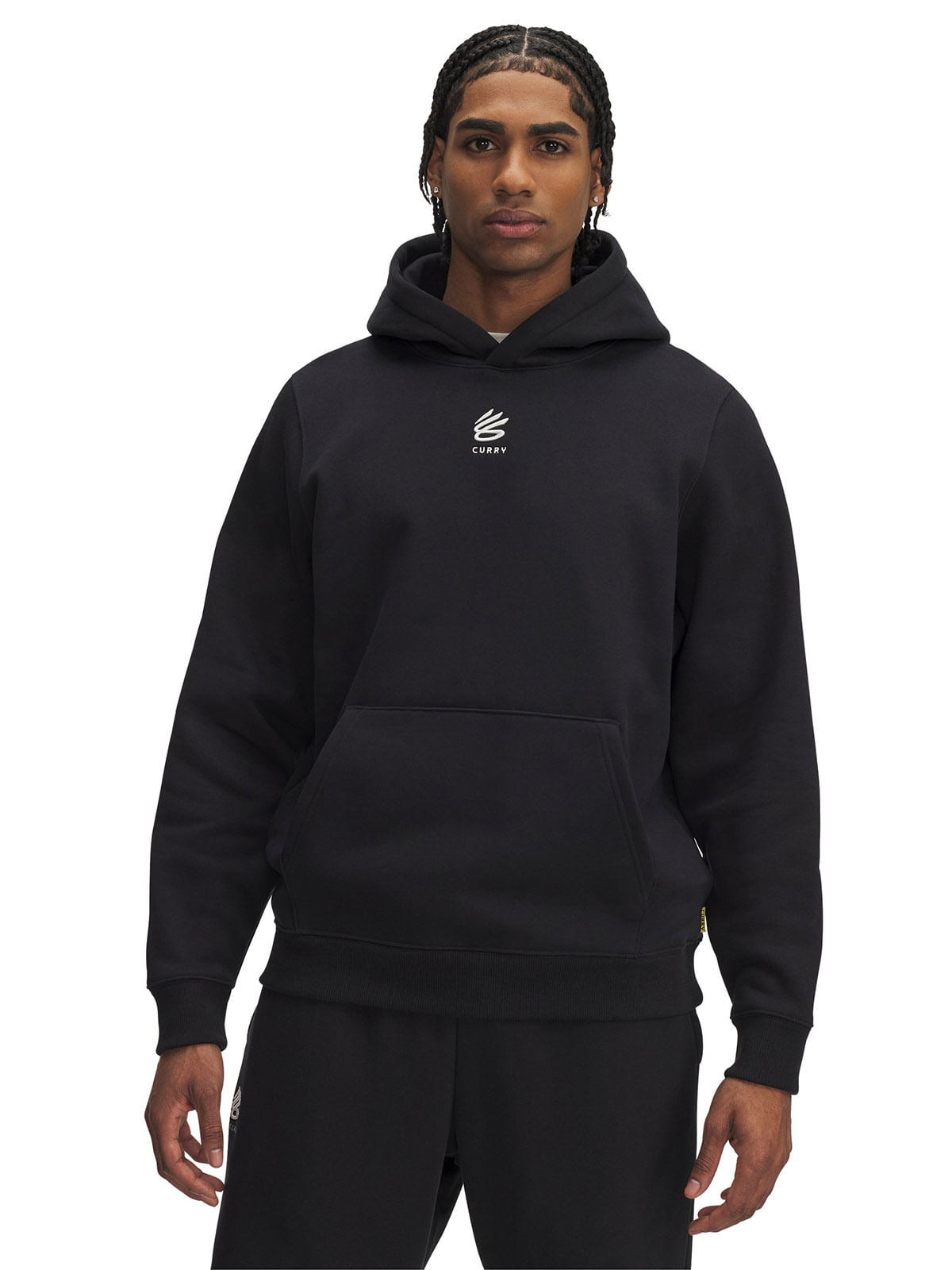 Polerón Curry splash negro para hombre Under Armour