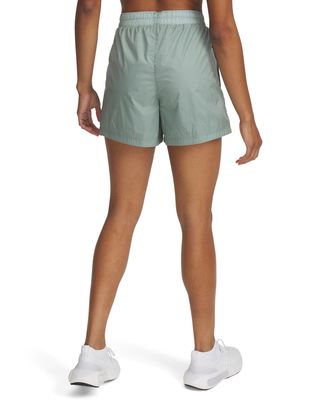 Shorts Under Armour Rival Woven verde para mujer