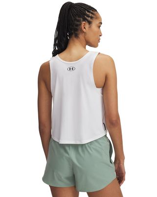 Polera sin mangas Under Armour vanish energy blanco para mujer