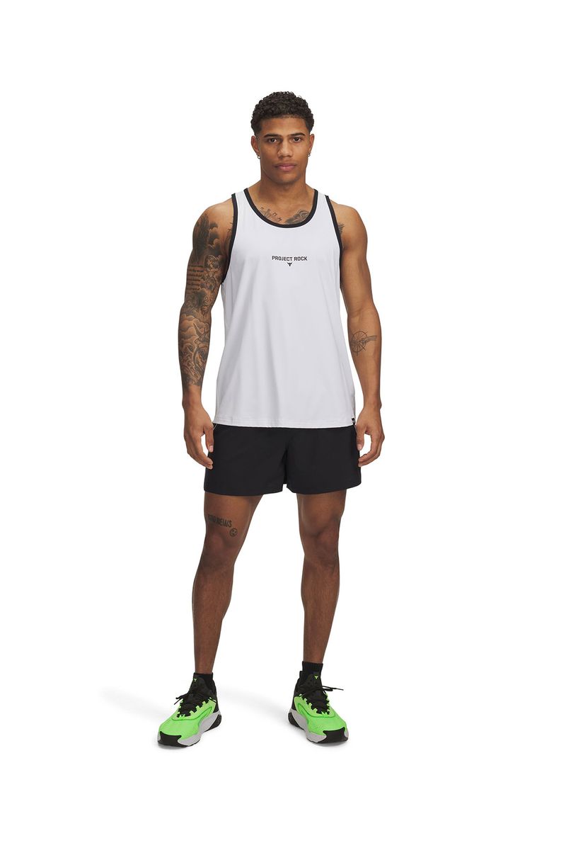 Polera-sin-mangas-UA-Project-Rock-blanco-para-hombre