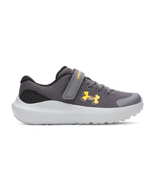 Zapatillas de running Under Armour Surge 4 AC gris para niños