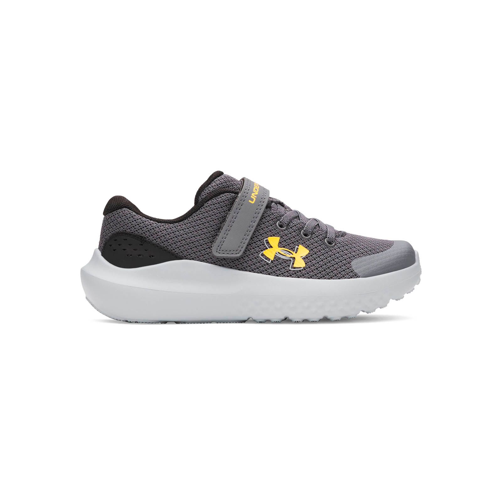 Zapatillas de running Under Armour Surge 4 AC gris para niños