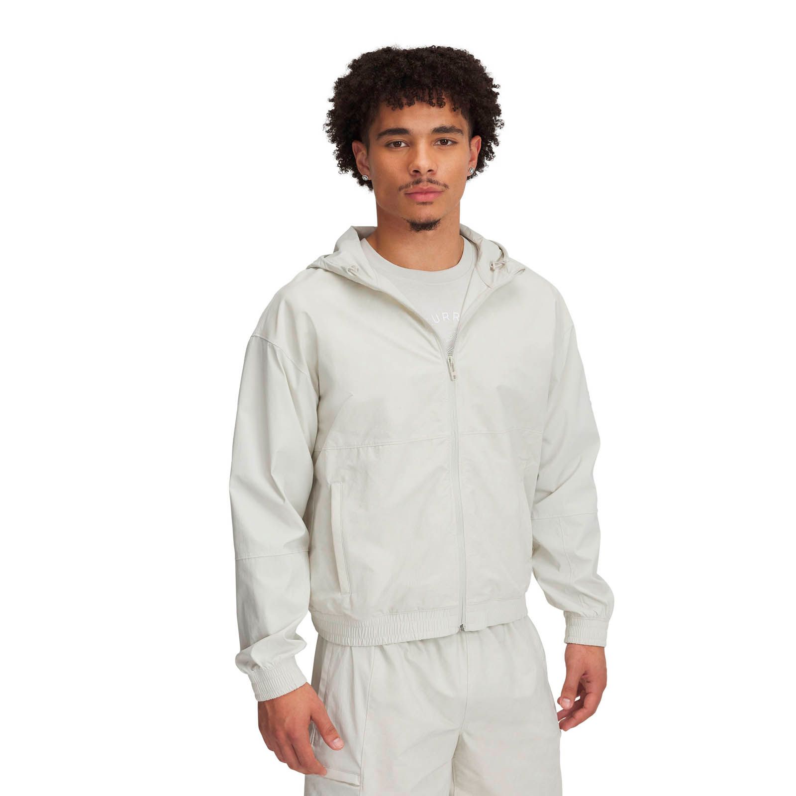 Chaqueta UA Curry Woven blanco para hombre