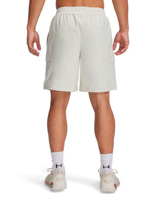 Shorts UA Curry Woven blanco para hombre