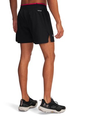 Shorts UA Trail Run Launch negro para hombre