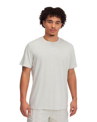 Polera manga corta UA Curry blanco para hombre