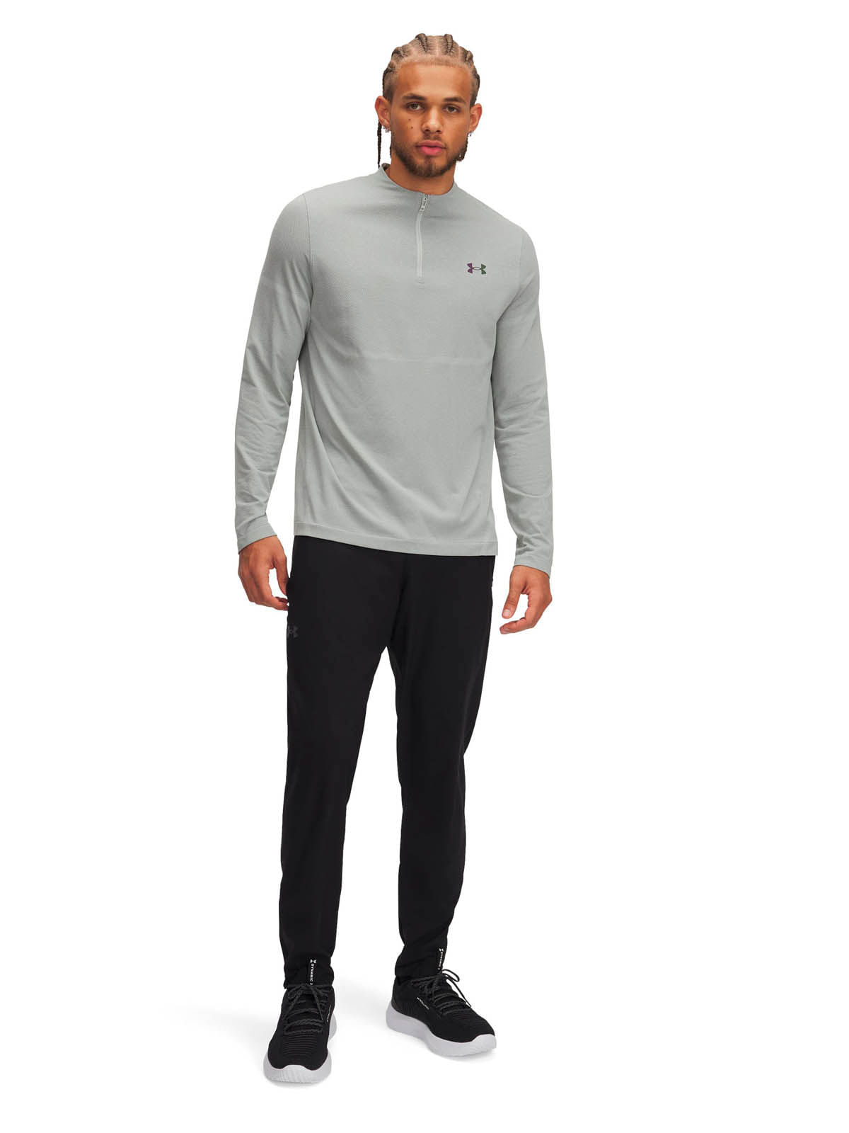 Pantalón UA Vanish Tapered negro para hombre