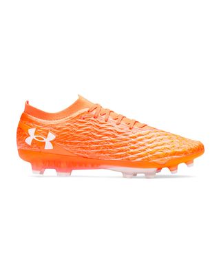Zapato Football para Hombre Magnetico Elite 5 FG Naranjo Under Armour