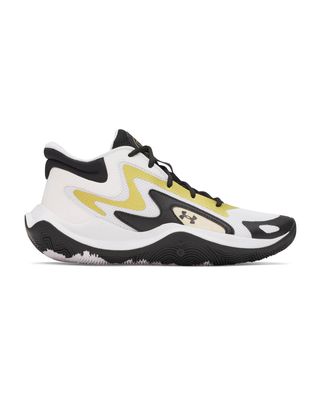 Zapatilla Basketball Unisex Jet '25 Blanco Under Armour