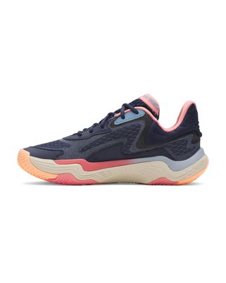 Zapatilla Basketball Unisex Spawn 7 Azul Under Armour