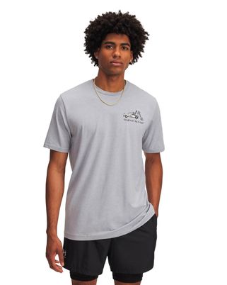 Polera manga corta Lifestyle para Hombre 60/40S Body Shop gris Under Armour