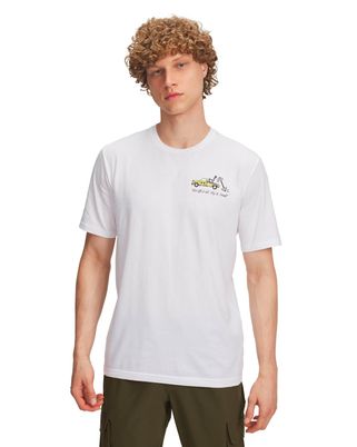 Polera manga corta Lifestyle para Hombre 60/40S Body Shop Blanco Under Armour