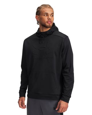Polerón de Entrenamiento para hombre Armour Fleece graphic hoodie Negro Under Armour