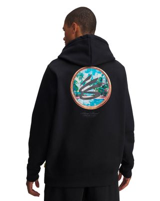 Polerón Basketball para Hombre Curry Splash tour Negro Under Armour