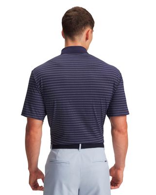 Polera manga corta Golf para Hombre Drive Chill Azul Marino Under Armour