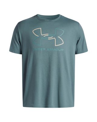 Polera manga corta de lifestyle para Hombre Foundation Azul Under Armour