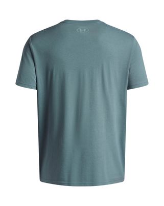 Polera manga corta de lifestyle para Hombre Foundation Azul Under Armour