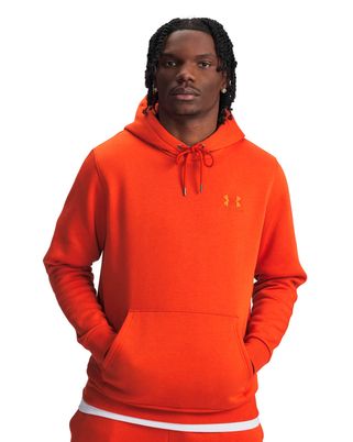 Poleron Lifestyle Hombre Icon Fleece Naranjo Under Armour