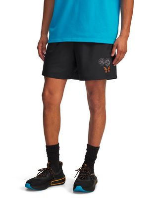 Short Lifestyle Hombre Icon Day Of The Dead Volley Negro Under Armour