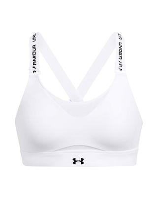 Peto de Entrenamiento para Mujer Infinity High 2 Blanco Under Armour