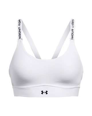 Peto de Entrenamiento para Mujer Infinity Mid 2.0 Blanco Under Armour