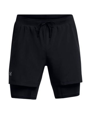 Shorts UA Launch 2 en 1 de 5" para hombre