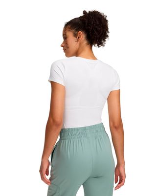 Polera manga corta de de entrenamiento para Mujer Meridian Core Blanco Under Armour