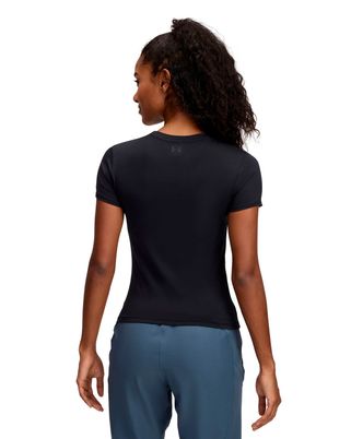 Polera manga corta de de entrenamiento para Mujer Meridian Core Negro Under Armour
