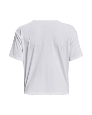 Polera manga corta Under Armour motion blanco para mujer