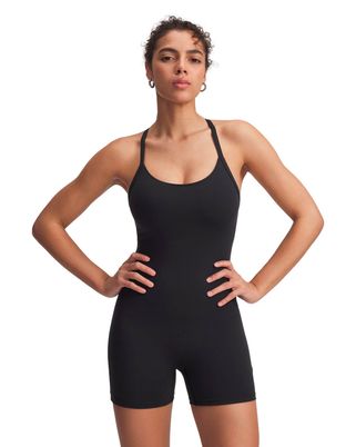 Body de entrenamiento para mujer Motion negro Under Armour