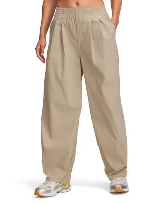 Pantalones Lifestyle para mujer Unstoppable Woven café Under Armour